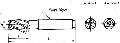 Чертеж фрезы конической Чертеж фрезы конической
