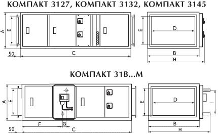 Приточные установки Контакт-3 Приточные установки Контакт-3