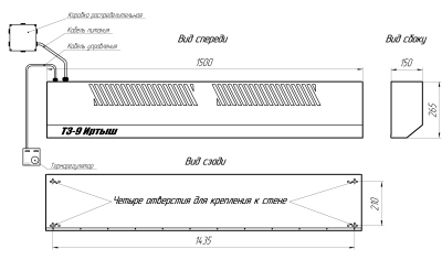 Тепловые завесы «ИРТЫШ»